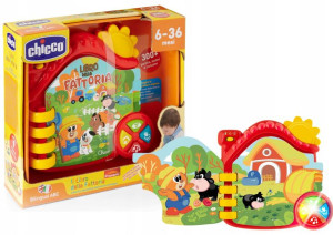 Chicco Książeczka Interaktywna Farma Pol - Ang
