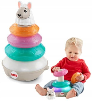 Fisher Price Linkimals Interaktywna Lama Piramidka