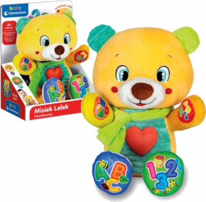 Clementoni Misiek Lelek Interaktywna Maskotka 6m+