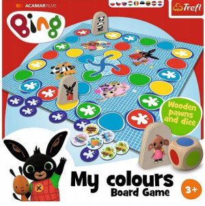 Trefl Moje Kolory Królik Bing Gra Planszowa 3+
