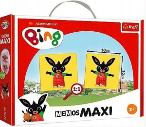Trefl Gra Memos Memory Maxi Królik Bing 24 El 2+