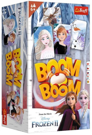 Trefl Gra Boom Boom Kraina Lodu Ii Gra Karciana 6+