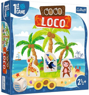 Trefl Gra Coco Loco Gra Dla Dzieci Rodzinna 2+