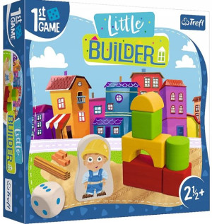 Trefl Gra Little Builder Gra Planszowa Rodzinna 2+