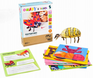 Muduko Ekopuzzle Przestrzenne Owady I Pająk 3+