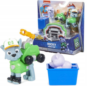 Psi Patrol Big Truck Rocky Hero Pup Figurka Zestaw
