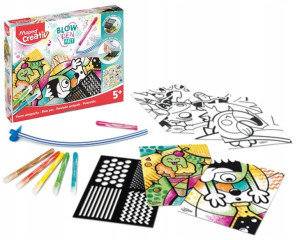 Flamastry Dmuchane Zestaw Blowpen Art Maped 5+