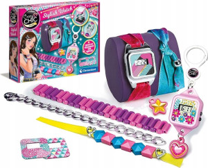 Clementoni Crazy Chic Stylowy Crazy Zegarek Zestaw