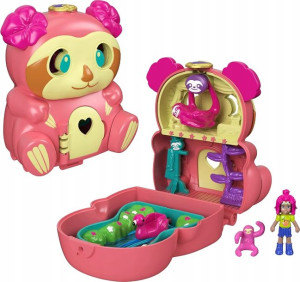 Polly Pocket Zestaw Otwórz I Przekręć Leniwiec 4+