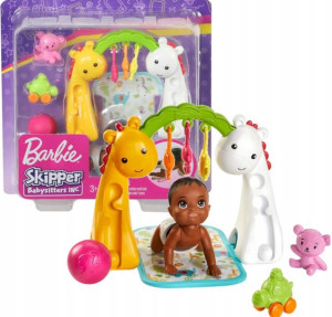 Barbie Skipper Lalka Klub Opiekunek Niemowlę 3+