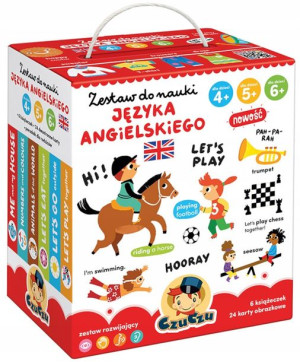Czuczu Zestaw Do Nauki Angielskiego Dla Dzieci 4-6