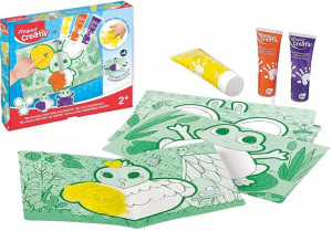 Farby Do Malowania Palcami Zestaw Maped Creativ 2+