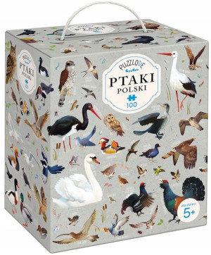 Czuczu Puzzlove Układanka Ptaki 100 Elementów