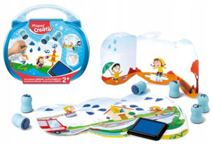 Stemple Pogodowe W Walizce Maped Creativ Zestaw