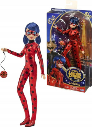 Miraculous Film Lalka Biedronka Ladybug Akcesoria