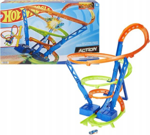 Hot Wheels Wyścigowe Tornado Tor Zestaw 73 Cm 5+