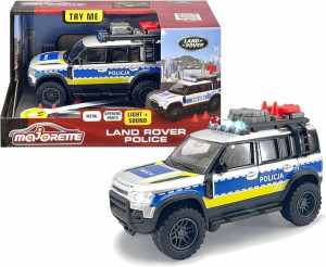 Simba Majorette Land Rover Policja Radiowóz 3+