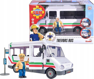 Simba Strażak Sam Autobus Trevora + Figurka 3+