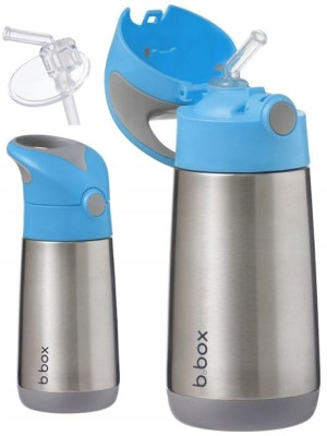 B.box Bidon Termiczny Ze Słomką Termobutelka 350ml