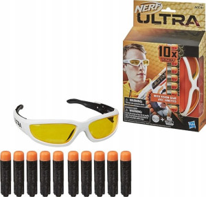 Nerf Ultra Zestaw Pocisków 10 Szt Naboje + Okulary