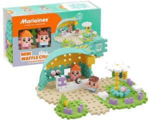 Marioinex City Mini Wafle Kawiarnia 80 Elementów