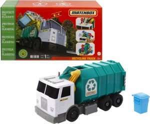 Matchbox Pojazd Śmieciarka Ciężarówka Recykling