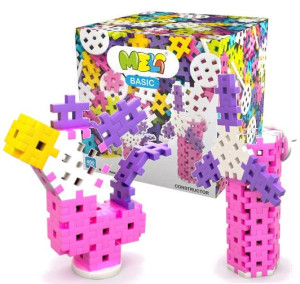 Meli Klocki Konstrukcyjne Basic 400 El. Mini Wafle