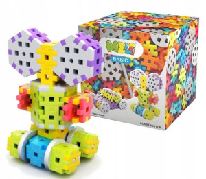 Meli Klocki Konstrukcyjne Basic 200 El. Mini Wafle
