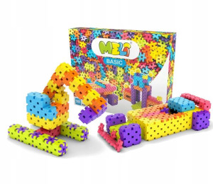 Meli Klocki Konstrukcyjne Basic 1000el. Mini Wafle