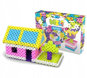 Meli Klocki Konstrukcyjne Basic 300 El. Mini Wafle
