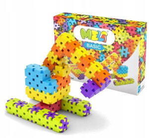 Meli Klocki Konstrukcyjne Basic 300 El. Mini Wafle