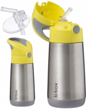 B.box Bidon Termiczny Ze Słomką Termobutelka 350ml