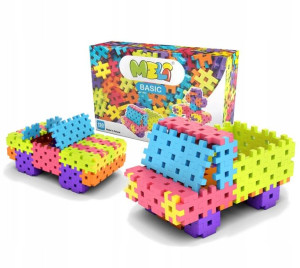 Meli Klocki Konstrukcyjne Basic 150el. Mini Wafle