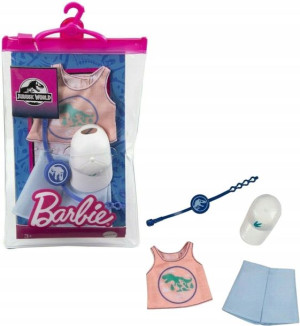 Barbie Ubrania Akcesoria Dla Lalki Jurassic World