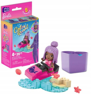 Mega Barbie Klocki Skuter Wodny 26 Elementów 4+