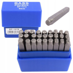 Znaczniki Numeratory Cyfry 4mm Znaki Specjalne #%*