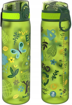 Ion8 Bidon Butelka Na Wodę 500 Ml Zielony Eco Eko