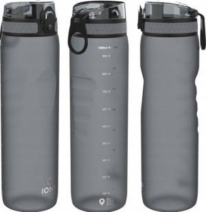 Ion8 Bidon Butelka Na Wodę 1000ml 1 Litr Szary