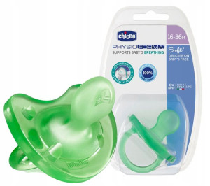 Chicco Smoczek Uspokający Physio Soft Siliko 16-36