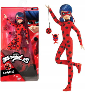 Miraculous Lalka Biedronka Ladybug + Akcesoria