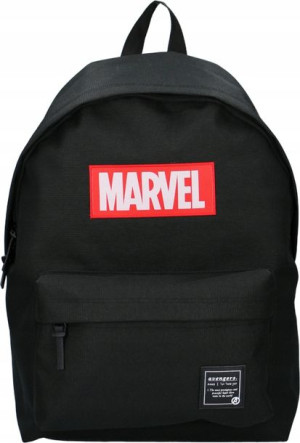 Vadobag Plecak Szkolny Marvel Jednokomorowy Czarny