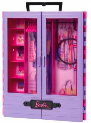 Barbie Szafa Garderoba Ultimate Closet + Wieszaki