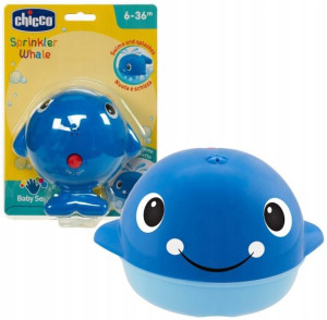 Chicco Tryskający Wieloryb Zabawka Do Kąpieli +6m
