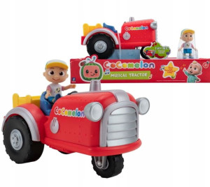 Cocomelon Muzyczny Czerwony Traktor Figurka Jj 2+