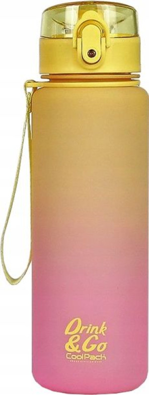 Coolpack Brisk Bidon Gradient Peach Lekki 600 Ml