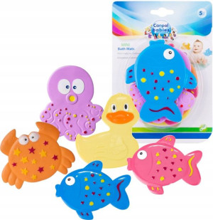 Canpol Babies Zestaw Mini Maty Do Kąpieli 5 Szt.