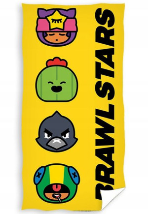 Brawl Stars Ręcznik Dziecięcy Kąpielowy 70x140