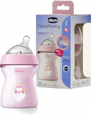 Chicco Butelka Antykolkowa Naturalfeeling 250ml 2m