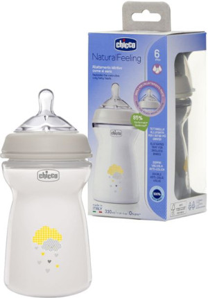 Chicco Butelka Antykolkowa Naturalfeeling 330ml 6m
