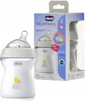 Chicco Butelka Antykolkowa Naturalfeeling 250ml 2m